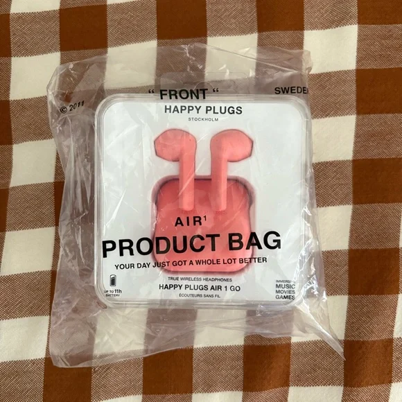 Happy Plugs Air1 Go peach - Picture 3 of 7